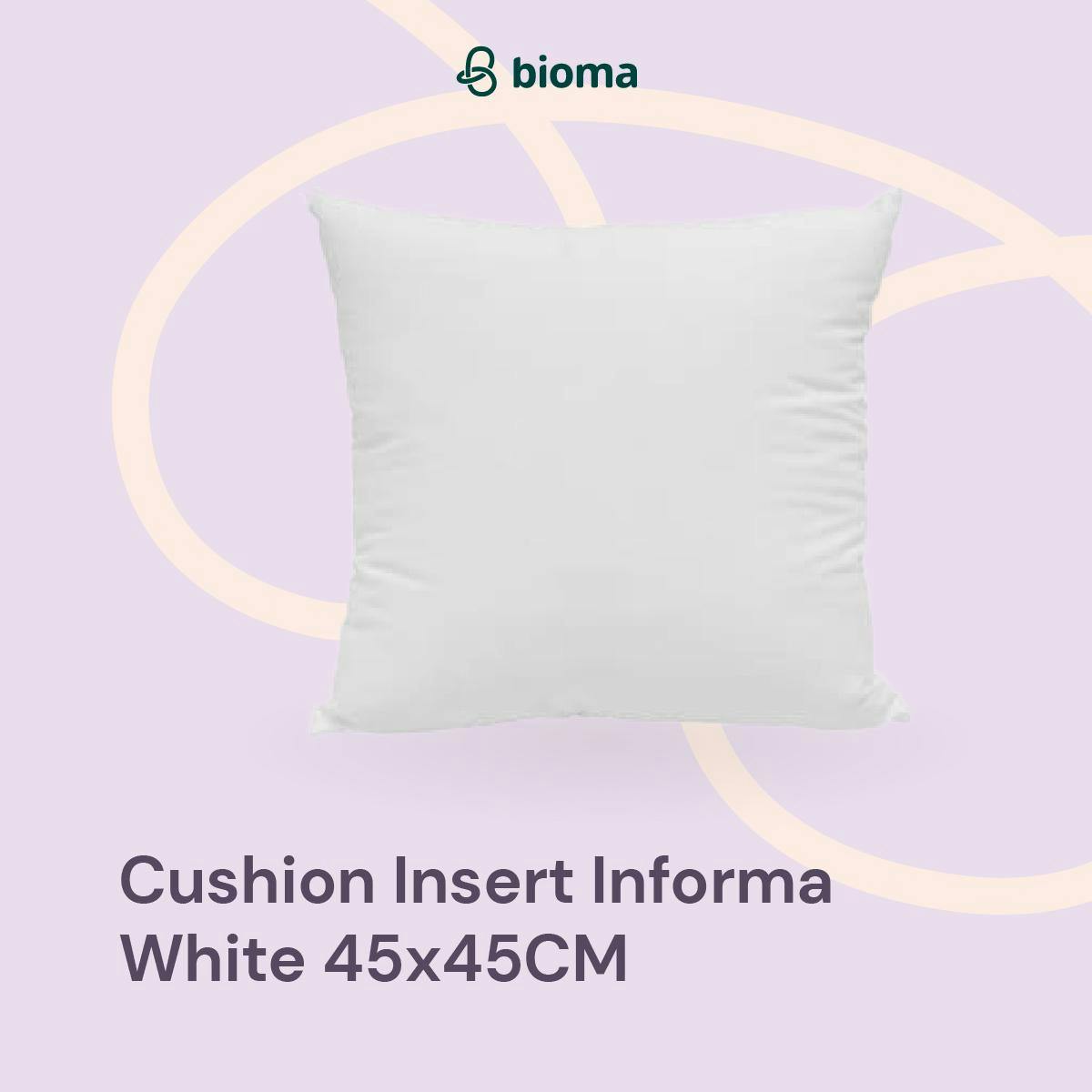 Image 386 Cushion Insert Informa White 45X45CM