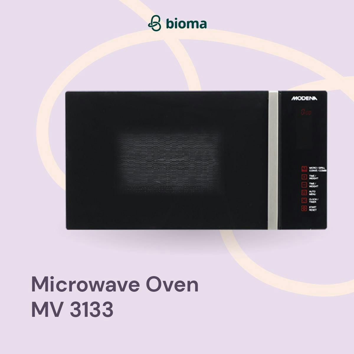 Image 324 Microwave Oven MV 3133