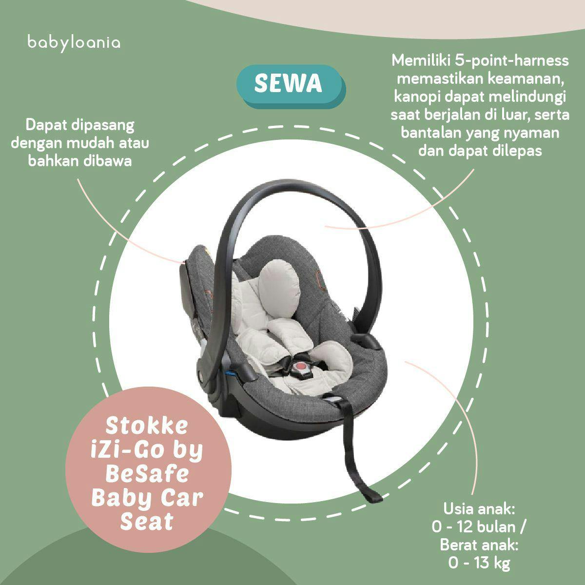 Image 38490 iZi-Go by BeSafe Baby Car Seat