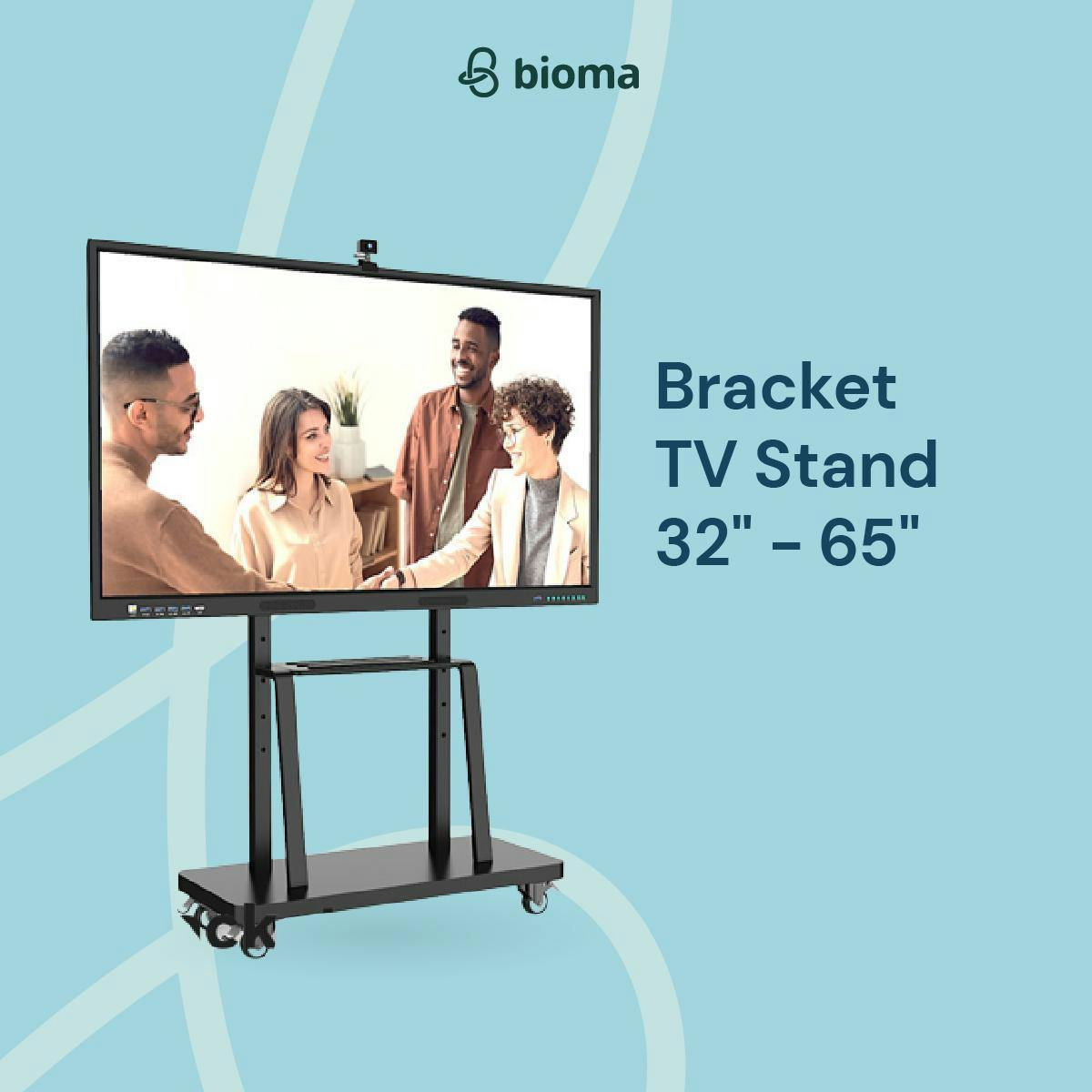 Image 50182 Bracket TV Stand 32" - 65" Bracket TV Standing Universal LCD LED TV's