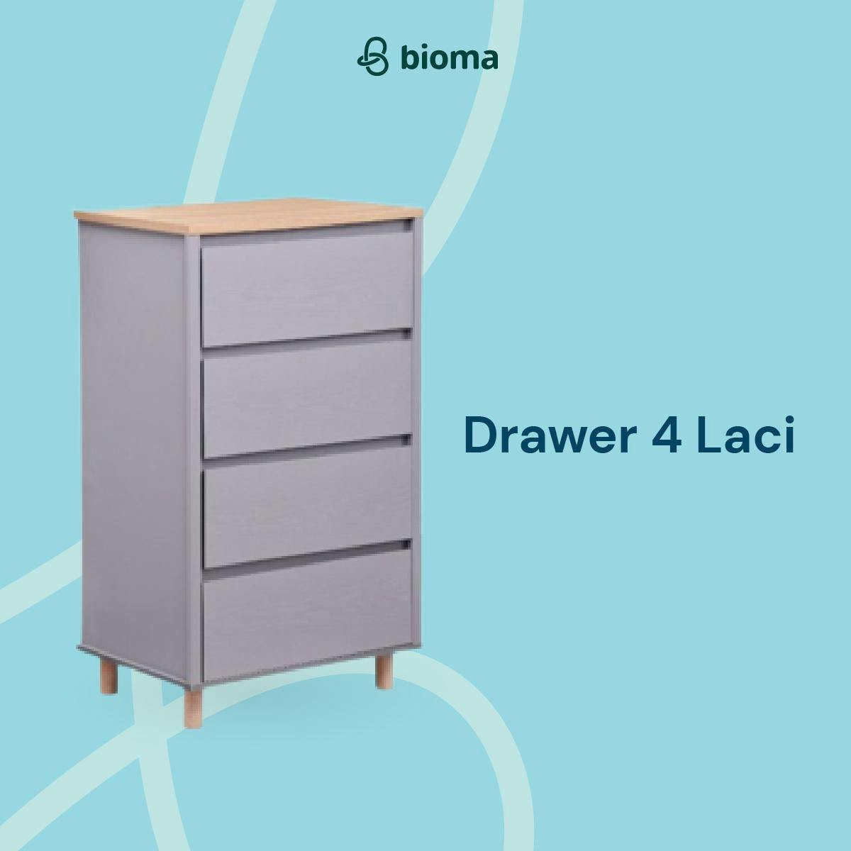 Image 438 4 Drawer Cabinet