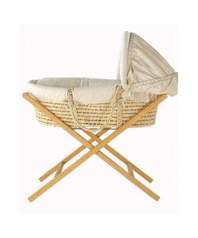 Image 1568 Roll Up Moses Basket with Stand
