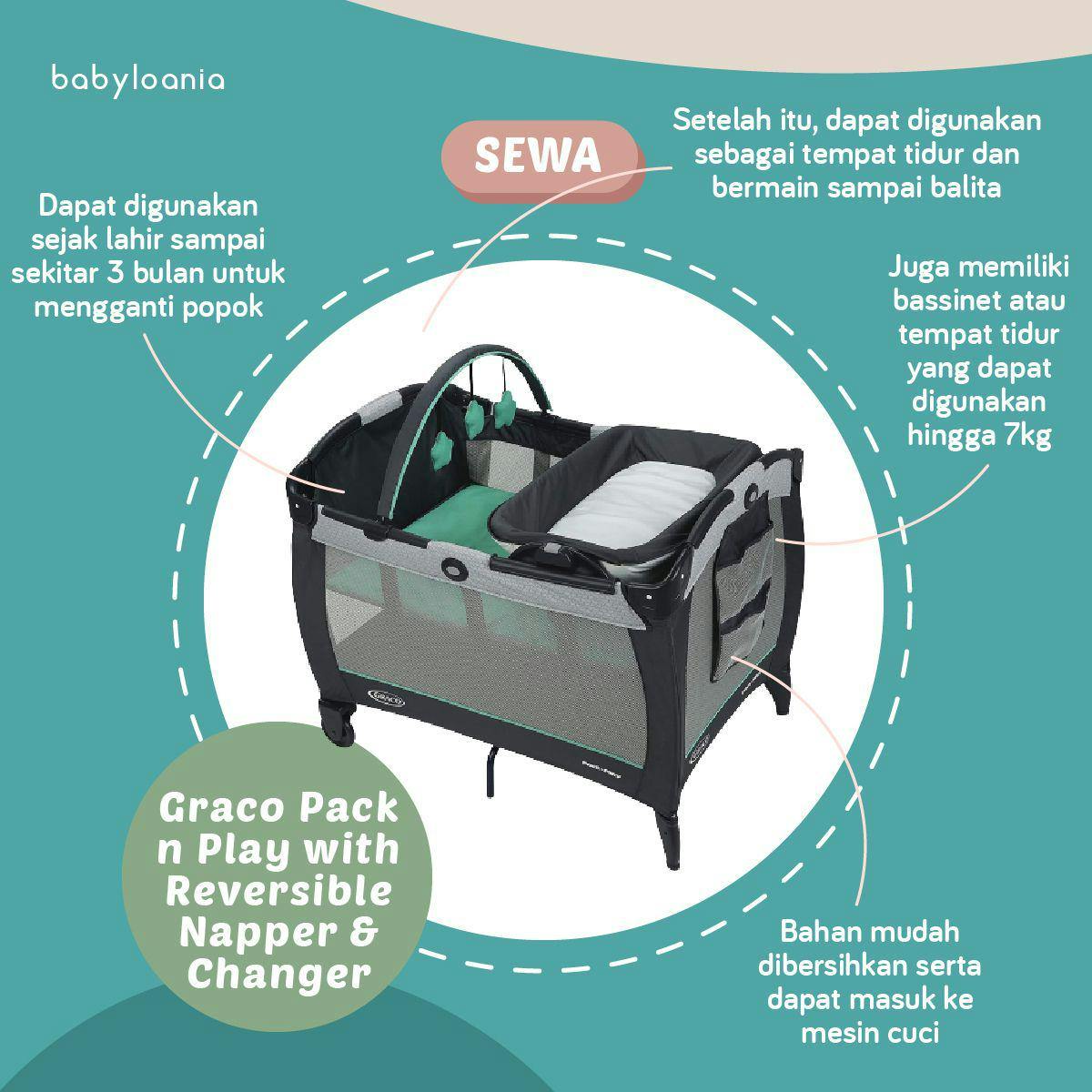 Pack n Play with Reversible Napper & Changer
