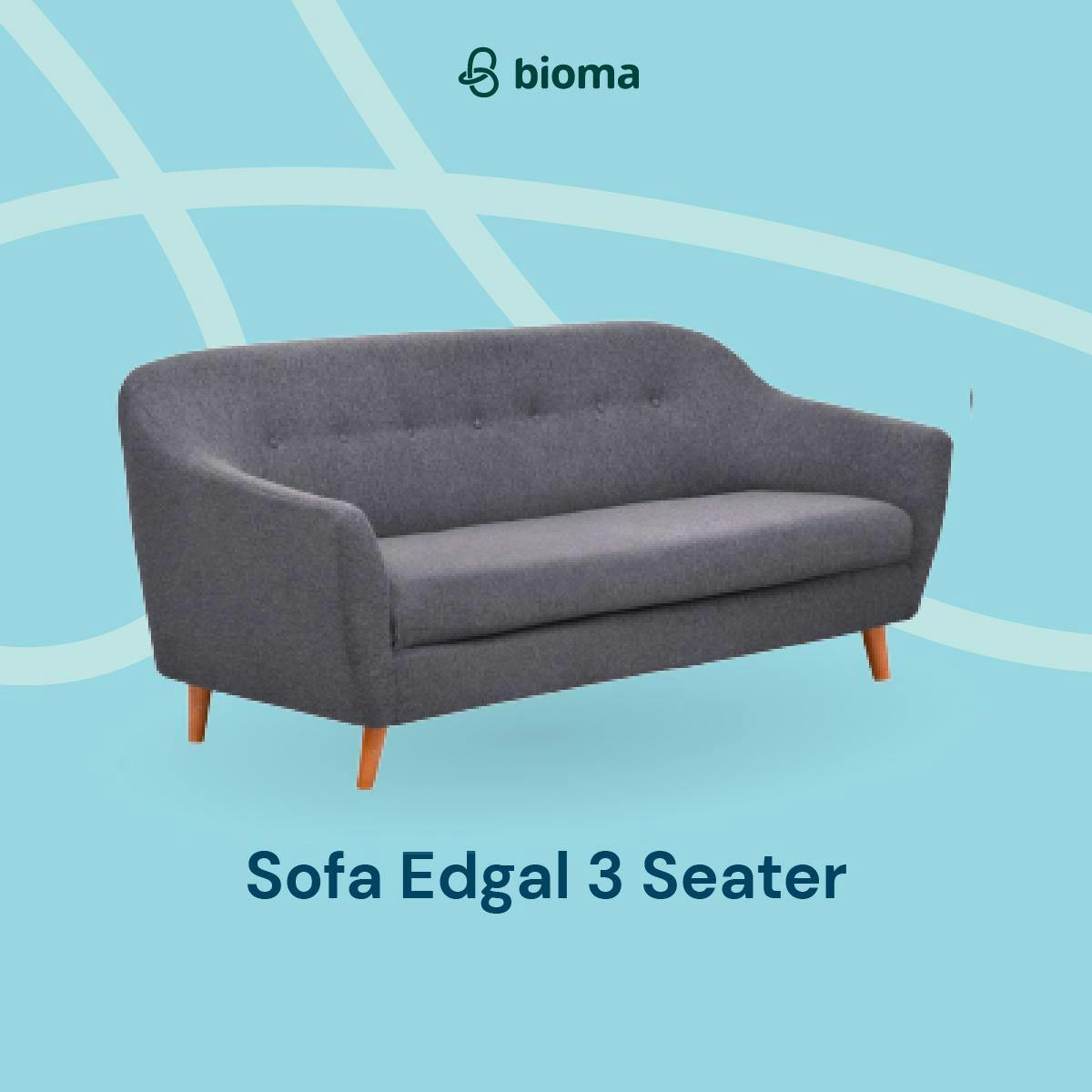 Image 491 Sofa Edgal 3 Seater