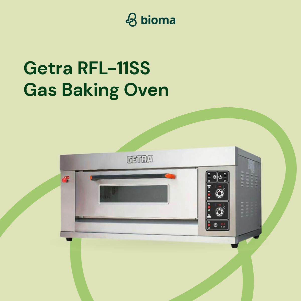 Getra RFL-11SS Gas Baking Oven