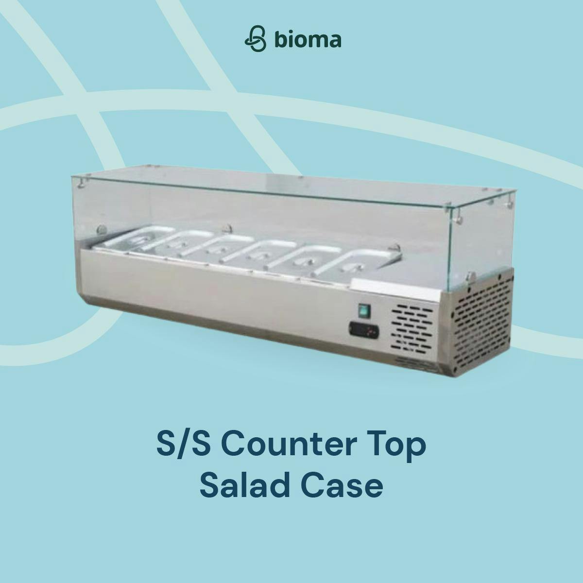 S/S Counter Top Salad Case