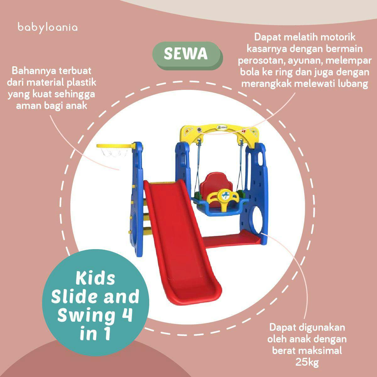 Slide and Swing 4 in 1