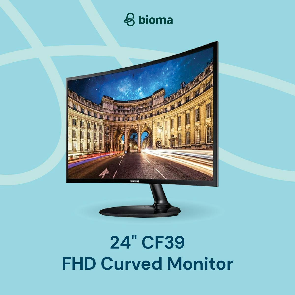 24" CF39 FHD Curved Monitor