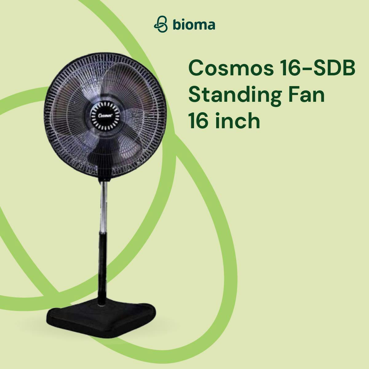 Cosmos 16-SDB Standing Fan 16 inch