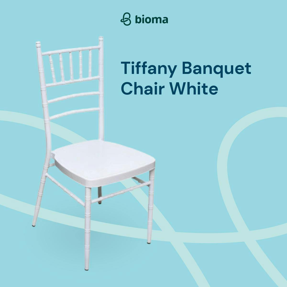 Tiffany White Banquet Chair