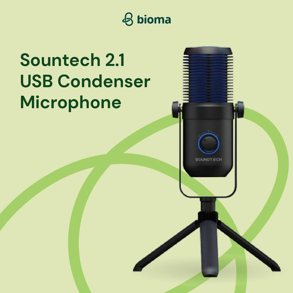 SOUNDTECH 2.1 USB Condenser Microphone