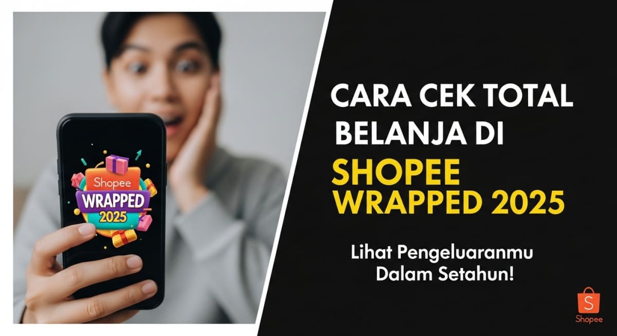 Cara Melihat Shopee Wrapped 2025 Untuk Cek Total Belanja Dalam Setahun