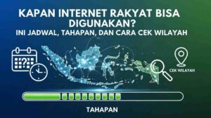 Kapan Internet Rakyat Bisa Digunakan? Ini Jadwal, Tahapan, dan Cara Cek Wilayah