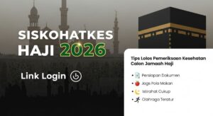 Siskohatkes Haji 2026, Link Login dan Tips Lolos Pemeriksaan Kesehatan Calon Jamaah Haji